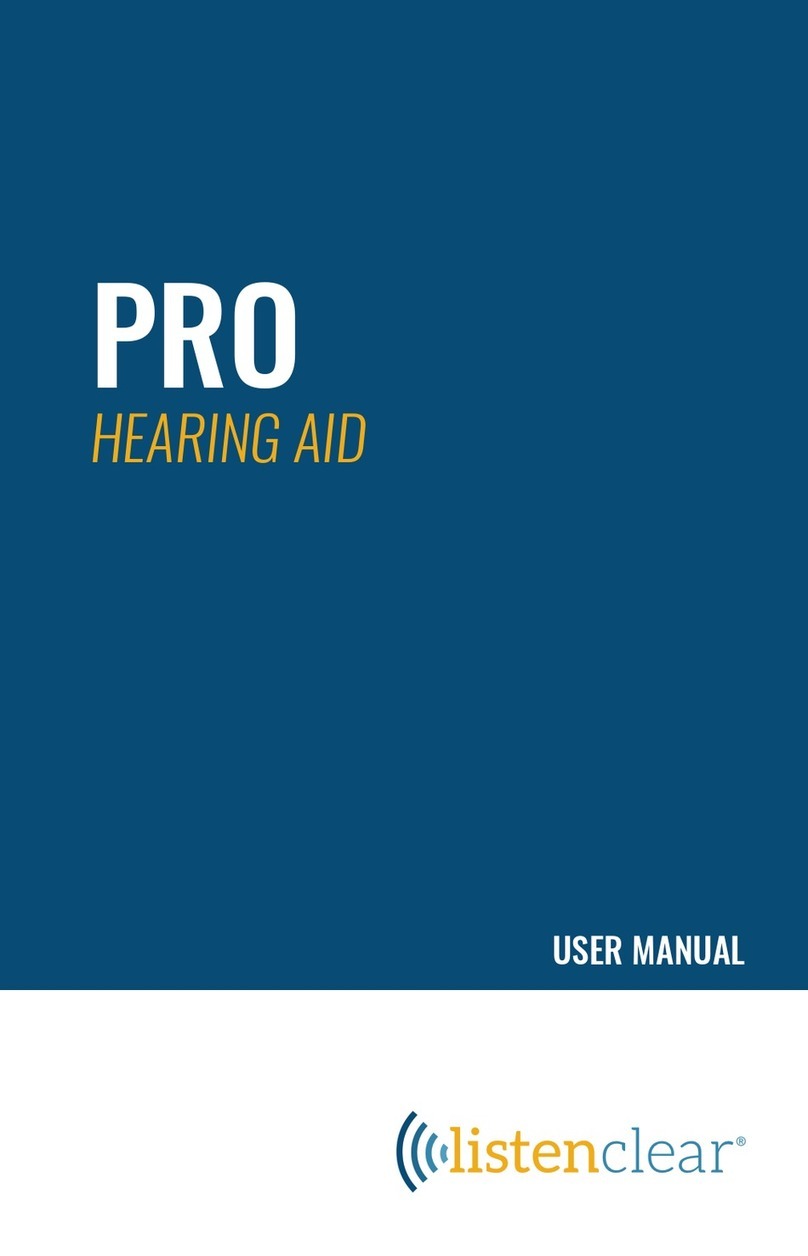 ListenClear HD290 user manual
