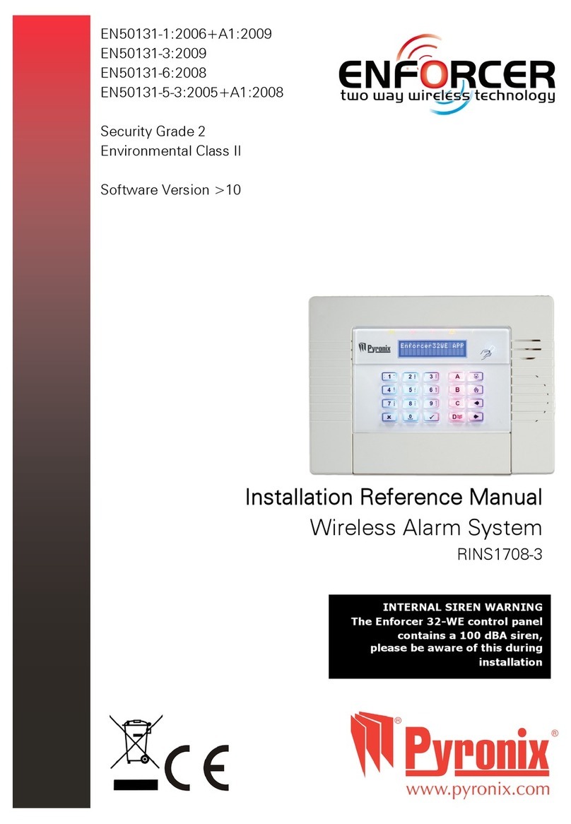 ENFORCER RINS1708-3 Installation & reference manual