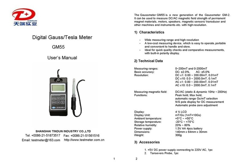 Tindun GM55 user manual