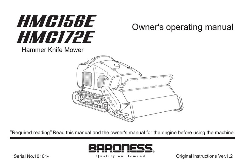 Baroness HMC172E Operation manual