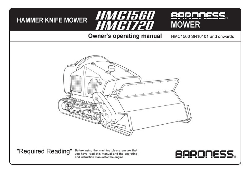 Baroness HMC1560 Operation manual Baroness HMC1560 Operation manual