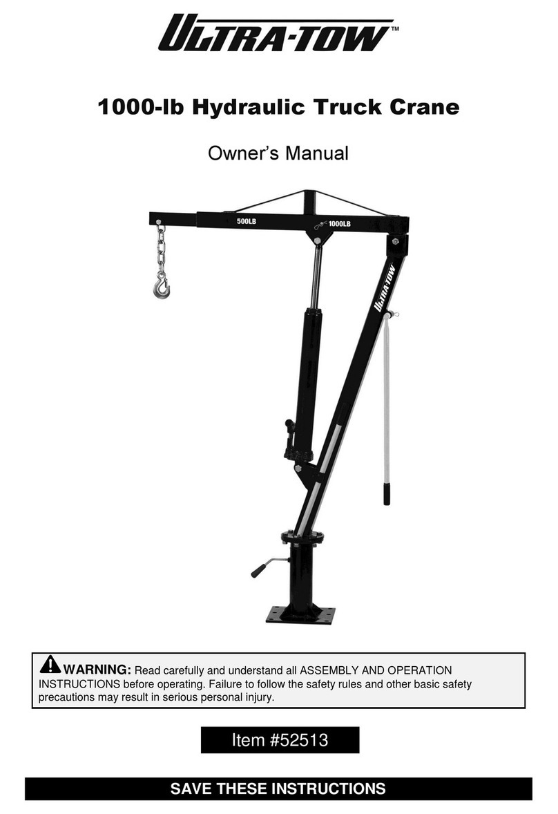Ultra-tow 52513 owner's manual