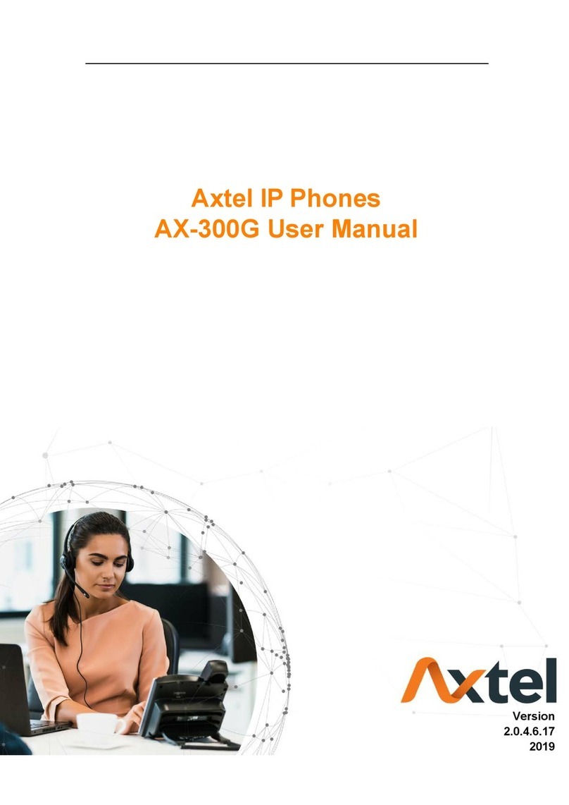 Axtel AX-300G user manual
