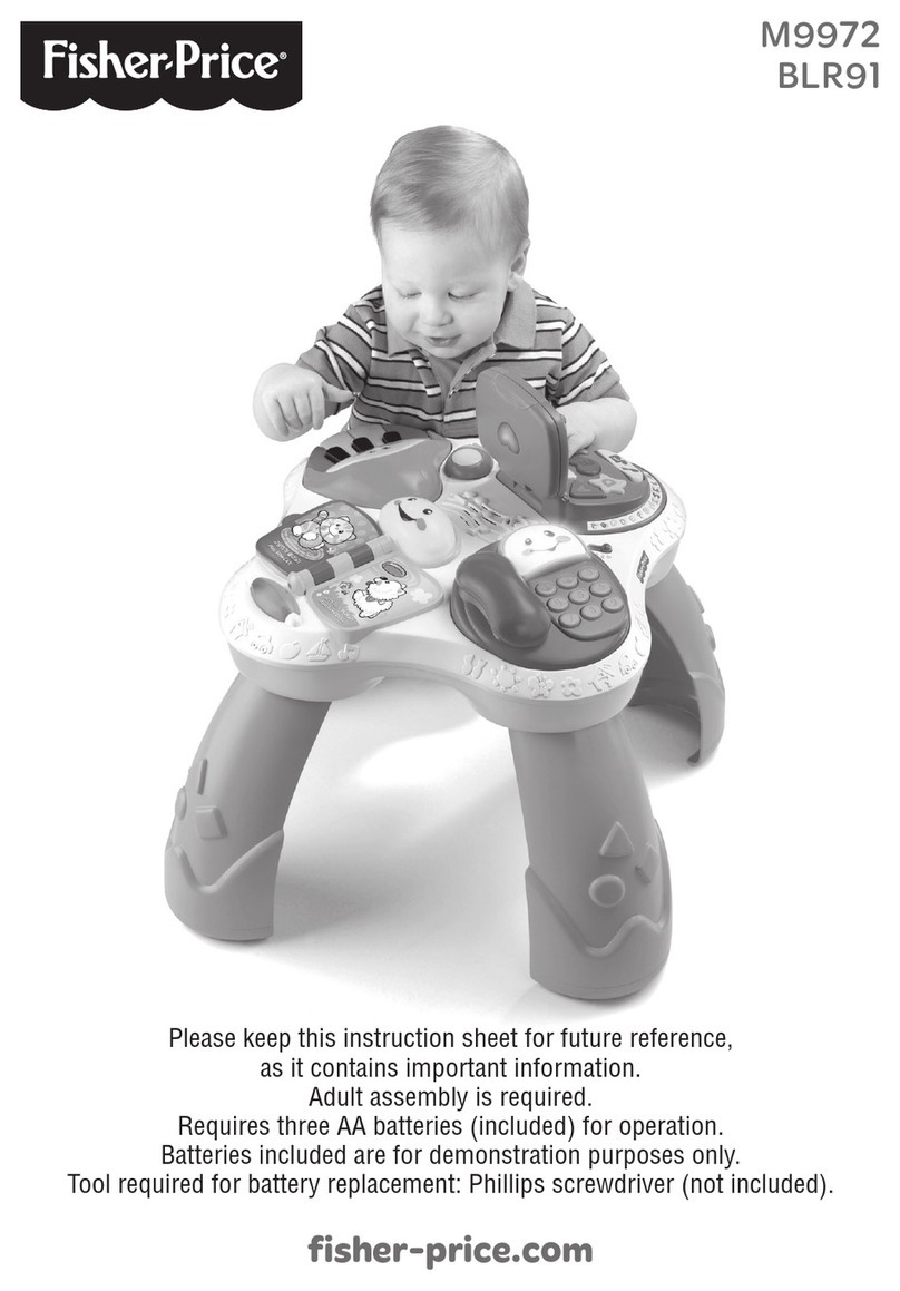 Fisher-Price M9972 User manual