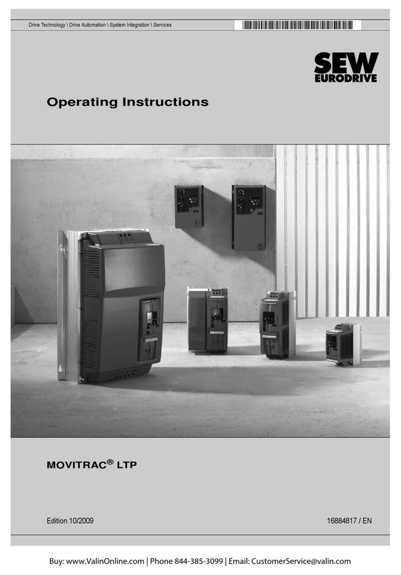 SEW-Eurodrive MOVITRAC LTP Series operating instructions