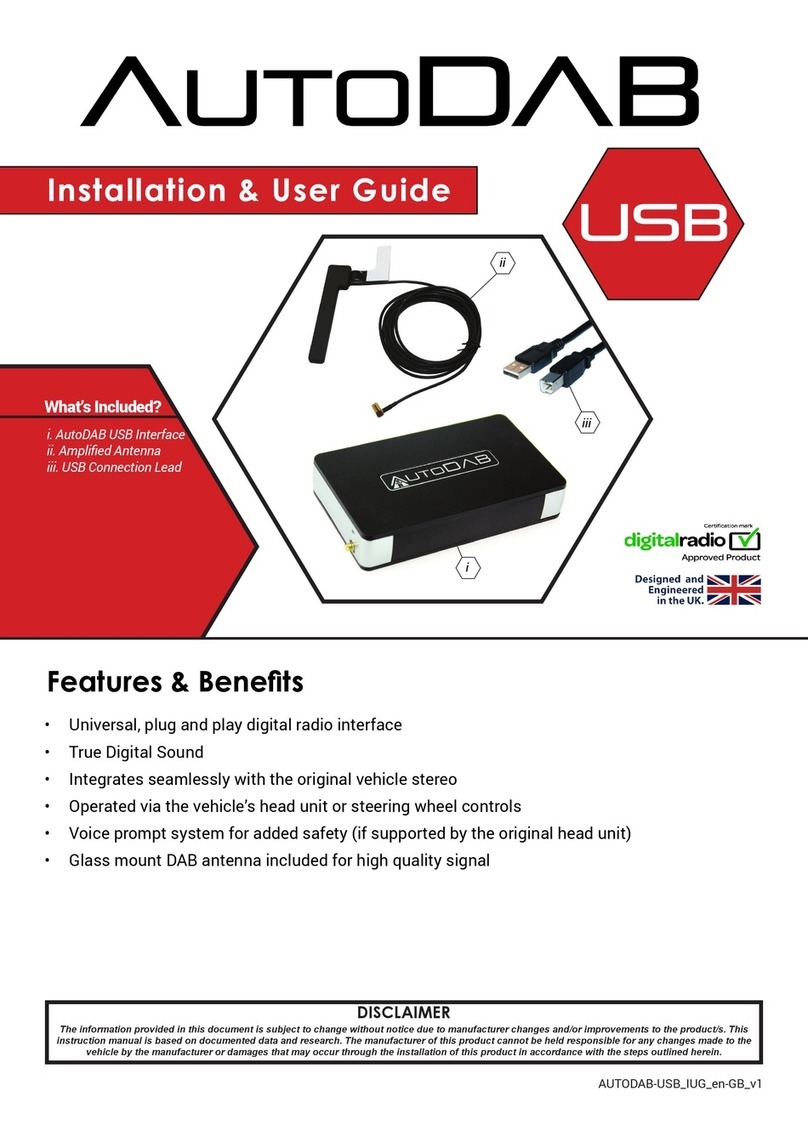 AutoDab USB Installation & user guide