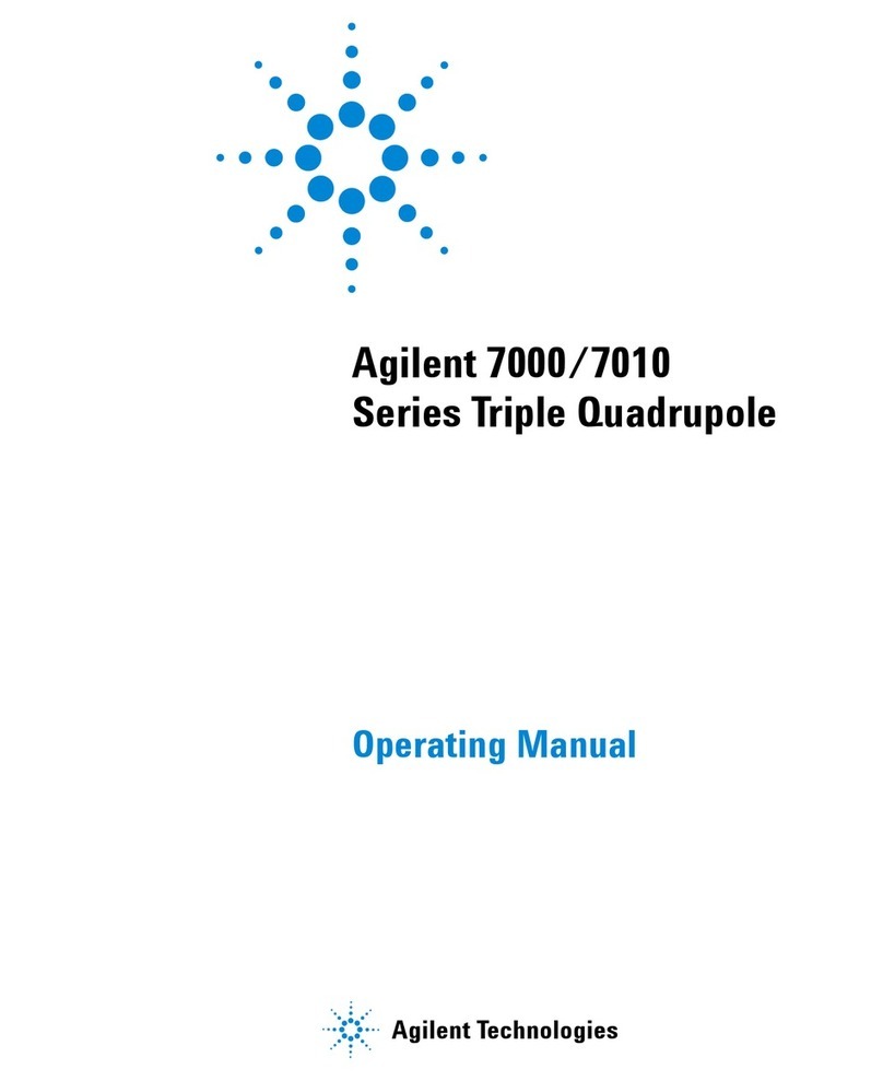 Agilent Technologies 7010 Series User manual