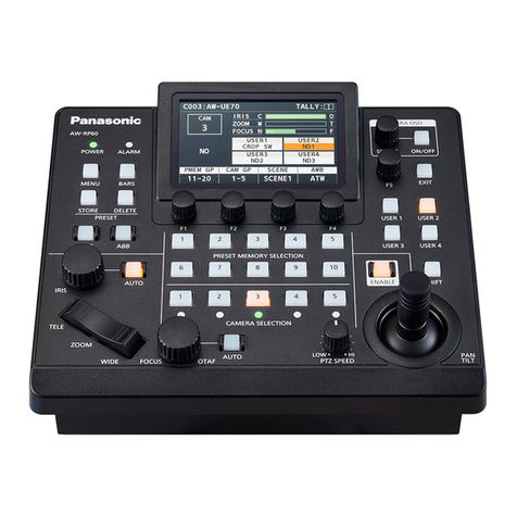 Panasonic AW-RP60G operating instructions