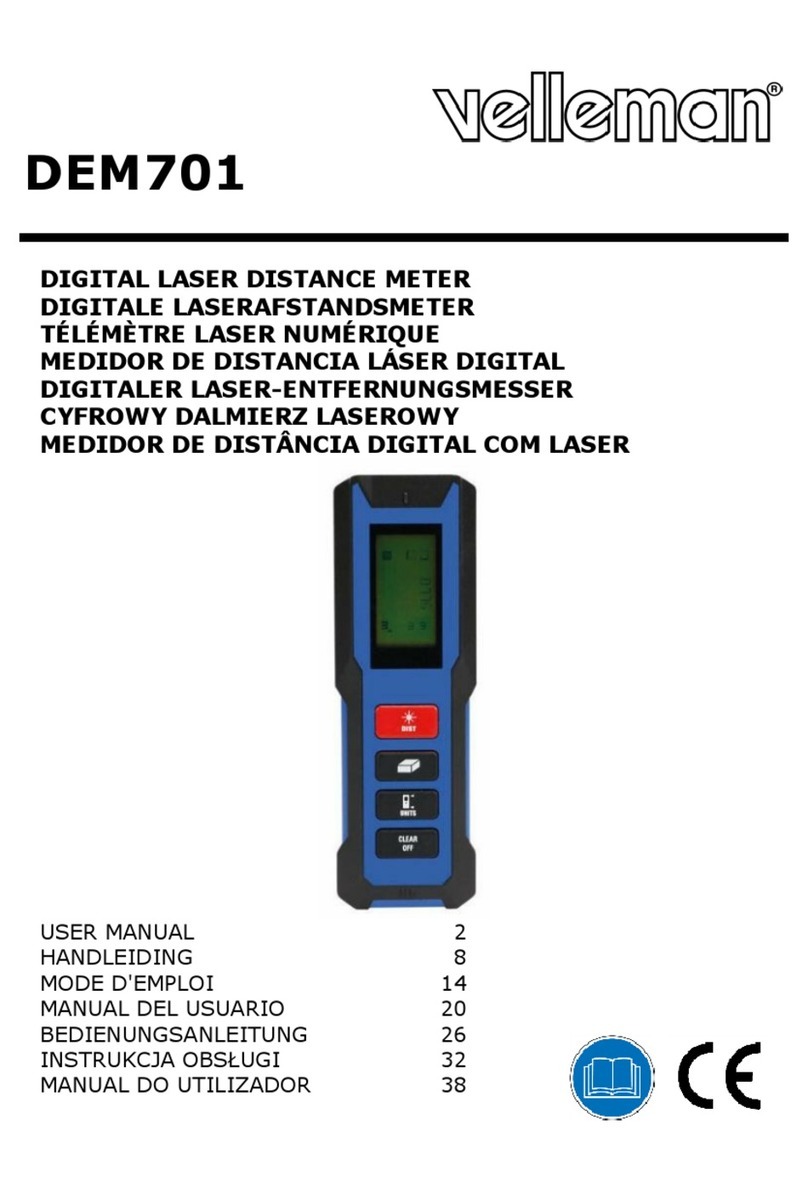Velleman DEM701 User manual