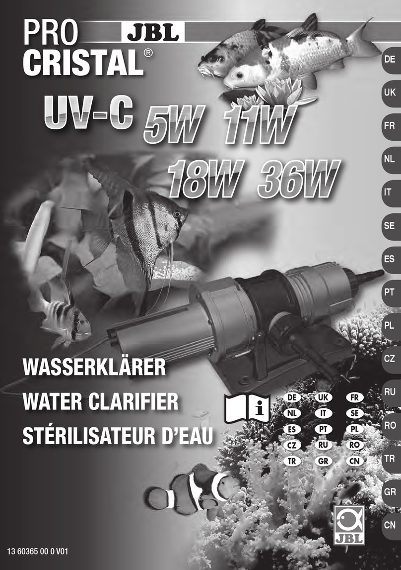 JBL PROCRISTAL UV-C 5W Instructions for use