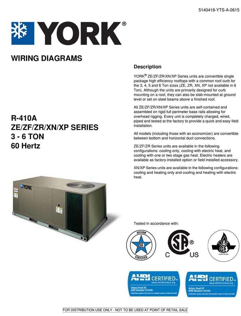 York ZR SERIES Manual