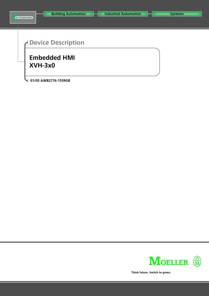 Moeller XVH-3 0 Series Device description