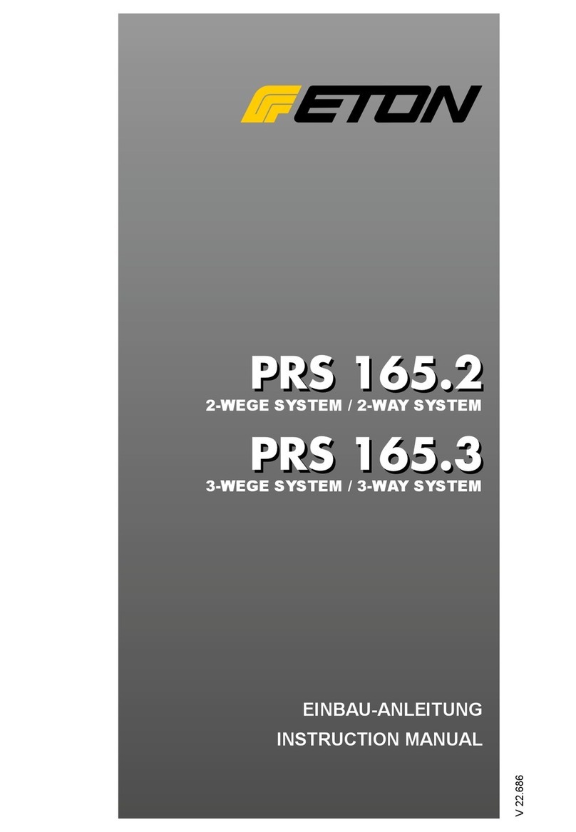 Eton PRS 165.2 instruction manual