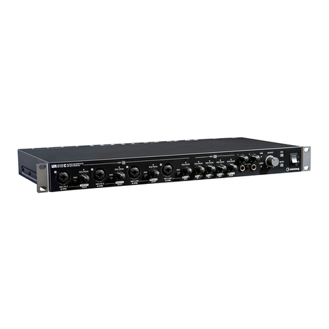 Steinberg UR816C Startup guide