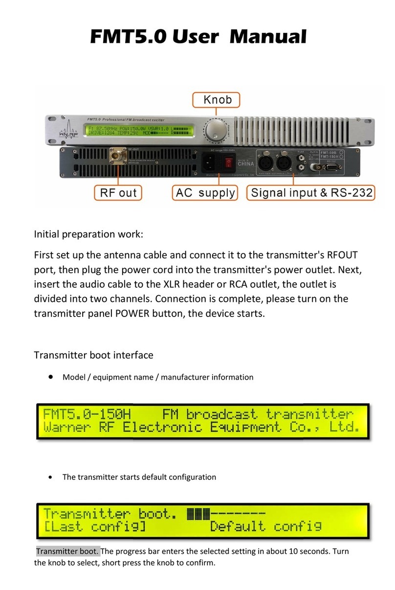 WN.RF FMT5.0 User manual