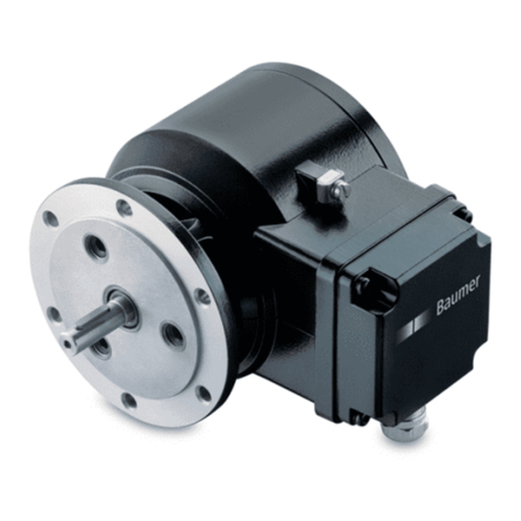 Baumer HUBNER POG 10 G Series Installation and operating instructions