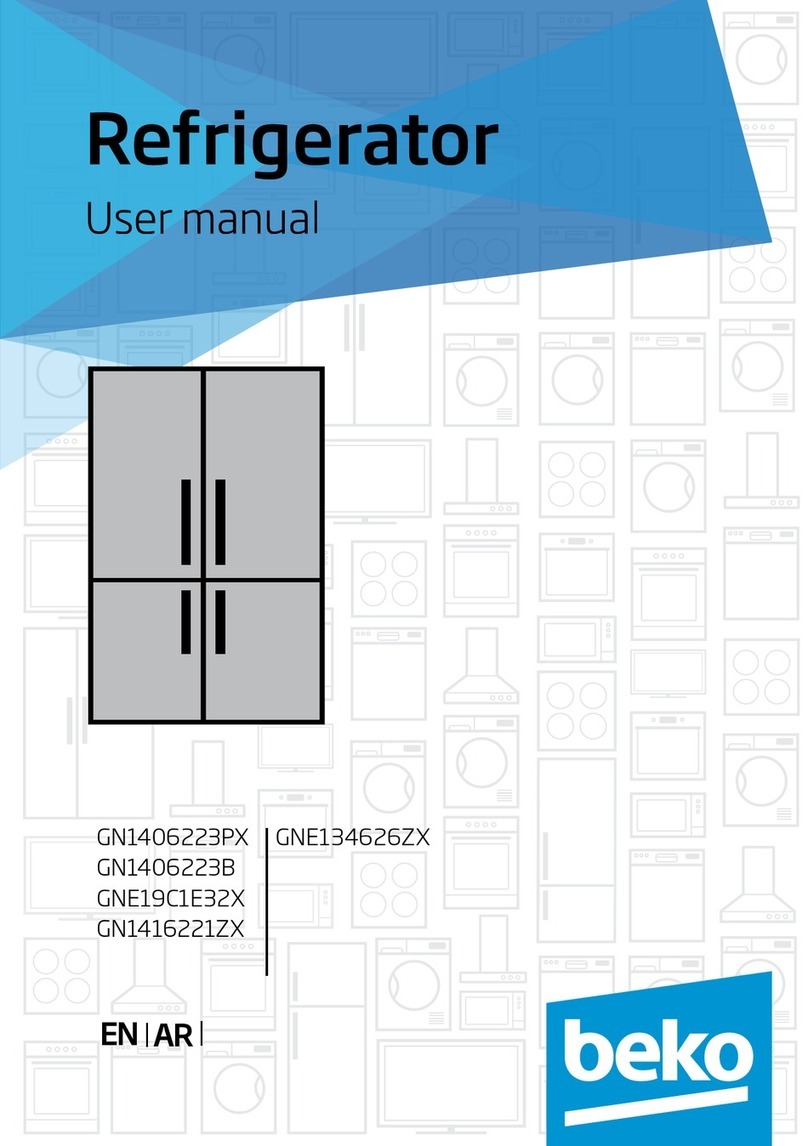 Beko GN1406223PX User manual