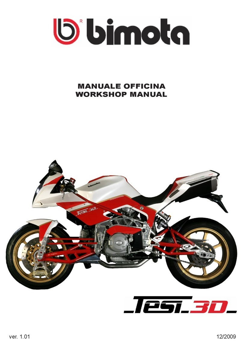 bimota Tesi3D 2009 Workshop manual
