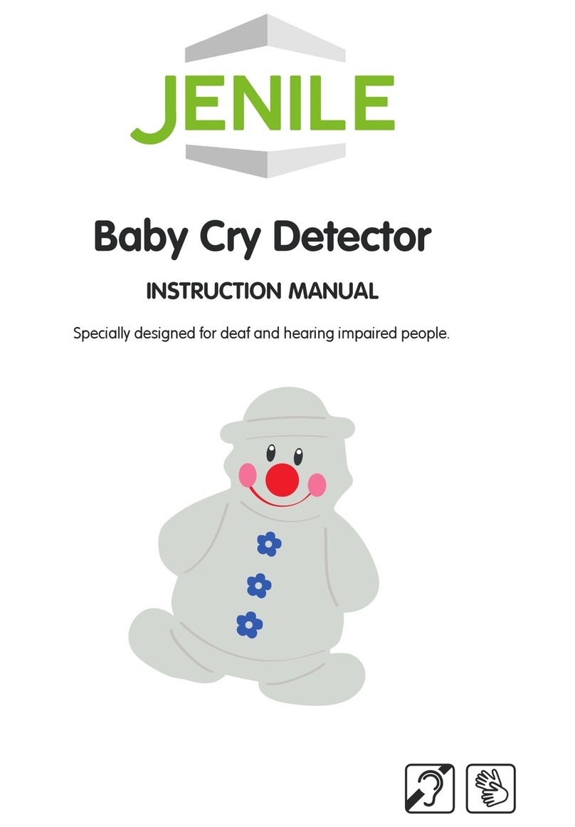 Jenile Baby Cry Detector instruction manual