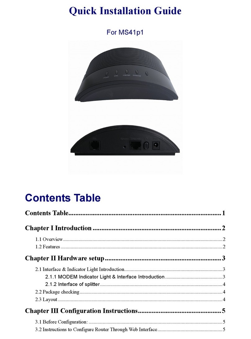 Global411 MS41p1 Quick installation guide