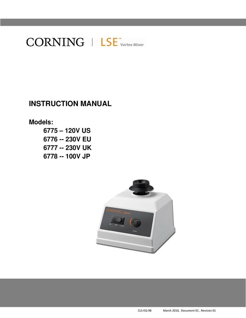 CORNING LSE 6775 - 120V US User manual