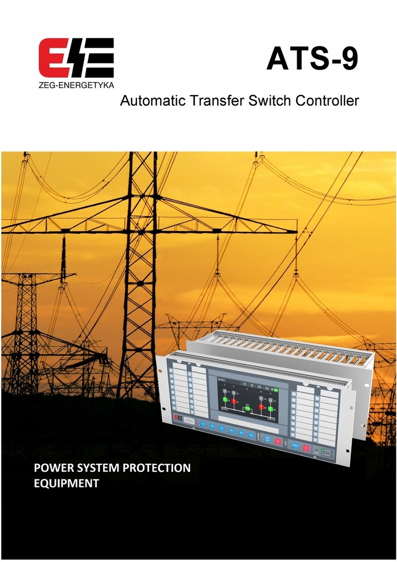ZEG-ENERGETYKA ATS-9 operating manual