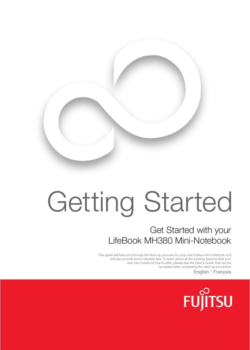 Fujitsu Lifebook MH380 User manual