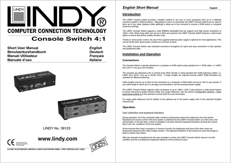 Lindy 39123 Product information sheet
