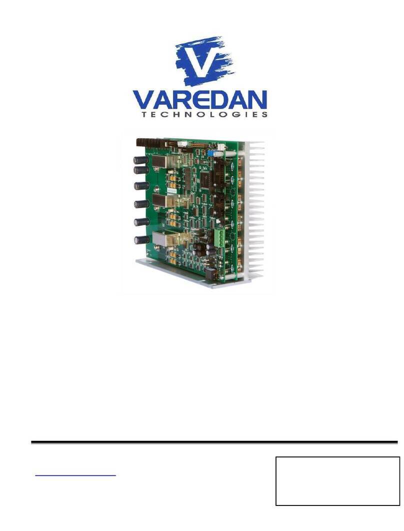 Varedan Technologies LA-1500 Series Technical reference manual