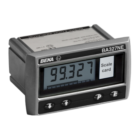 BEKA BA327NE User manual
