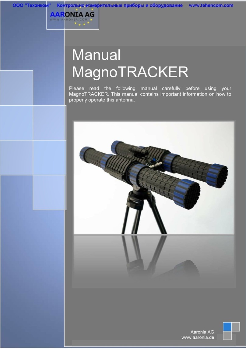 Aaronia MagnoTRACKER Series manual Aaronia MagnoTRACKER Series manual