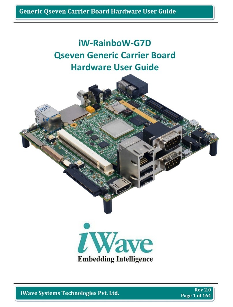 iWave iW-RainboW-G7D Installation manual