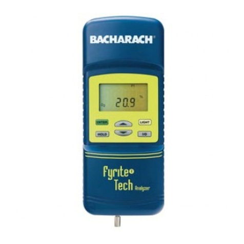 Bacharach Fyrite Tech 50 Operation and maintenance manual