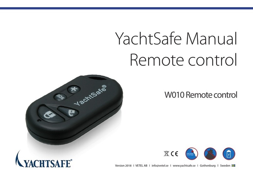 YachtSafe W010 manual