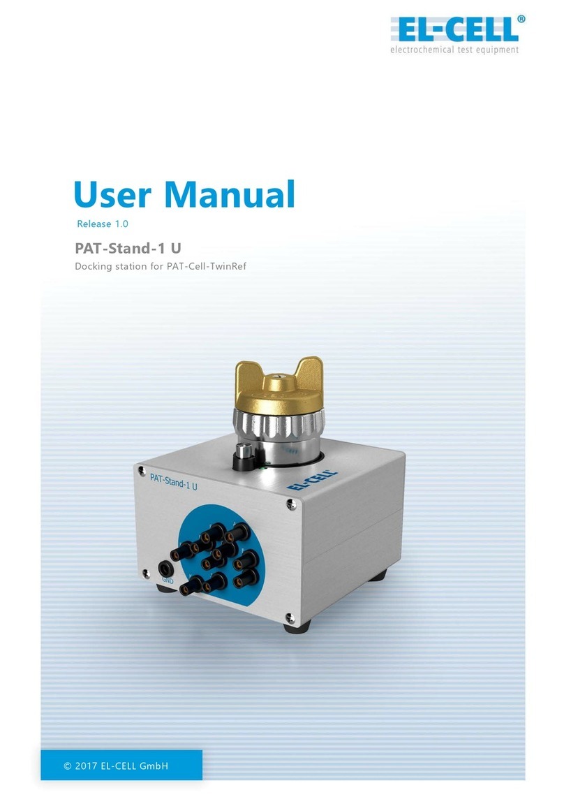 EL-CELL PAT-Stand-1 U user manual