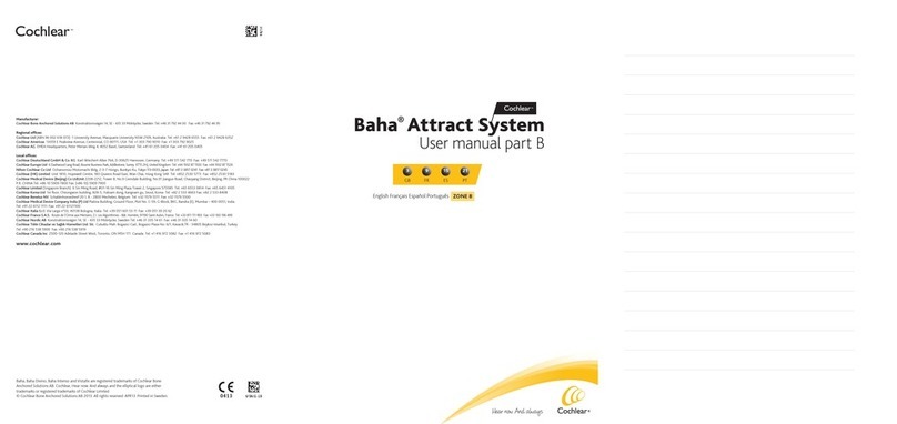 Cochlear Baha Attract System user manual