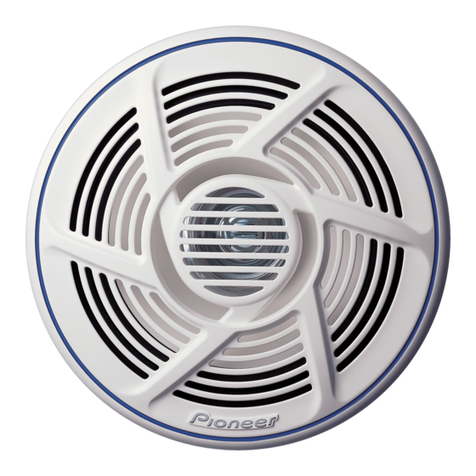 Pioneer TS-MR1600 installation manual