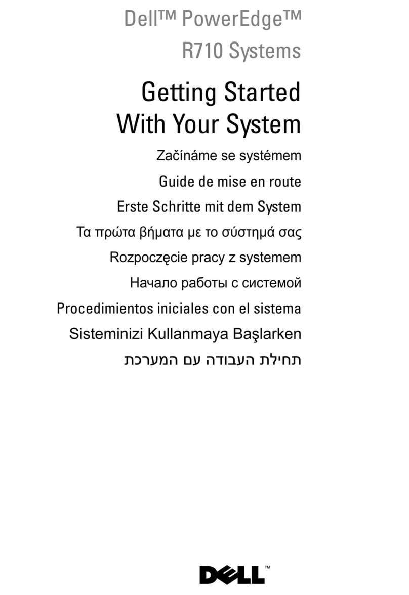 Dell POWEREDGE R710 User manual