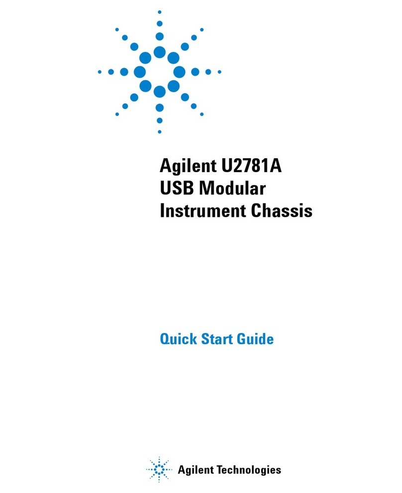 Agilent Technologies U2781A quick start guide