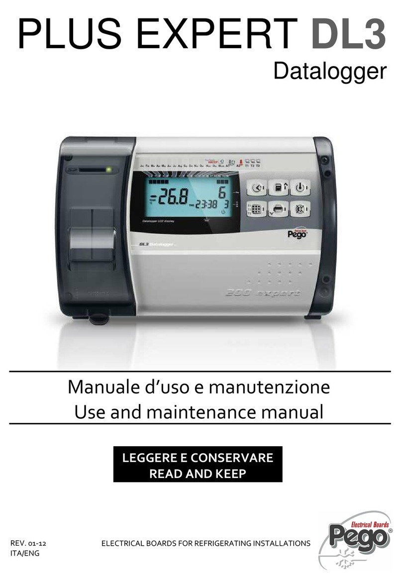 Pego PLUS EXPERT DL3 User manual Pego PLUS EXPERT DL3 User manual