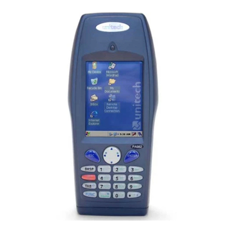 Unitech PA96 Series Owner's manual Unitech PA96 Series Owner's manual