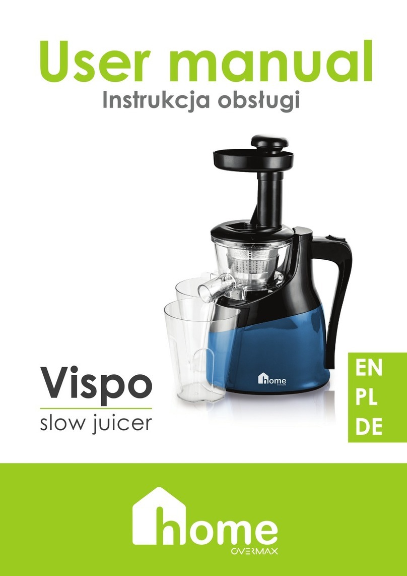 home overmax Vispo user manual