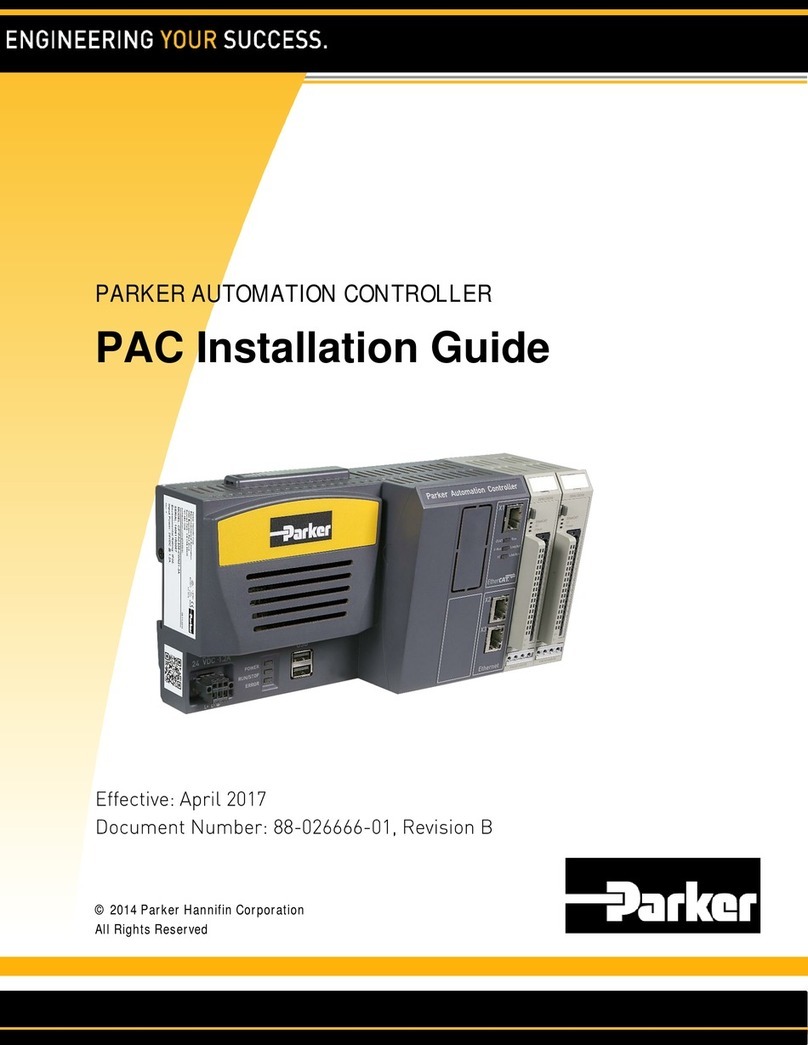 Parker PAC installation guide