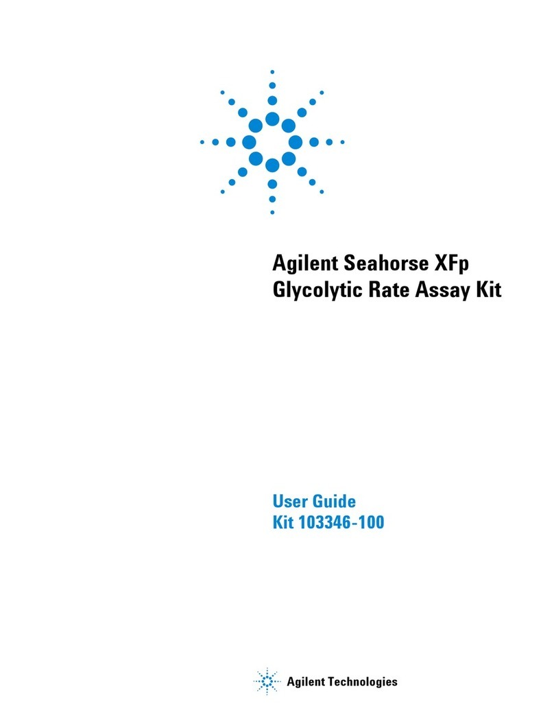 Agilent Technologies Seahorse XFp User manual