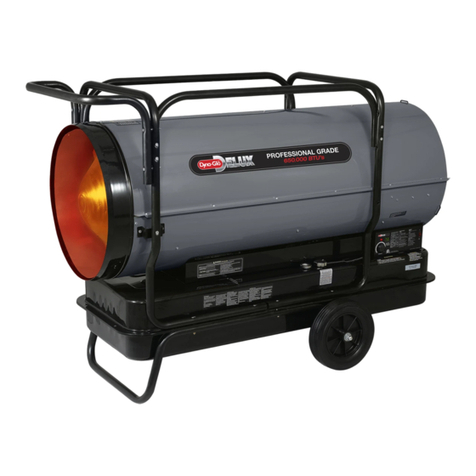 Dyna-Glo Delux KFA650DGD User's manual and operating instructions