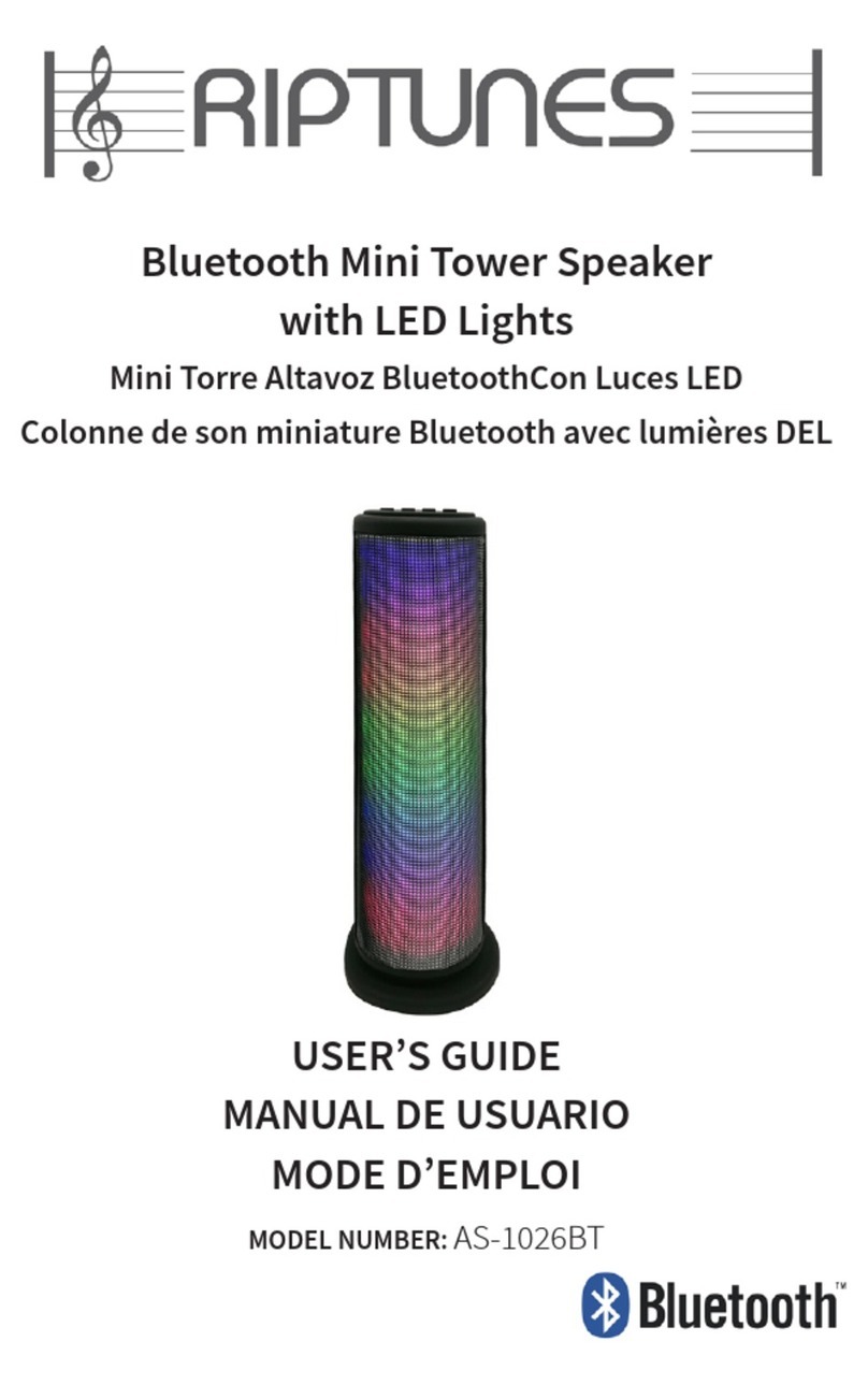 RIP TUNES AS-1026BT user guide