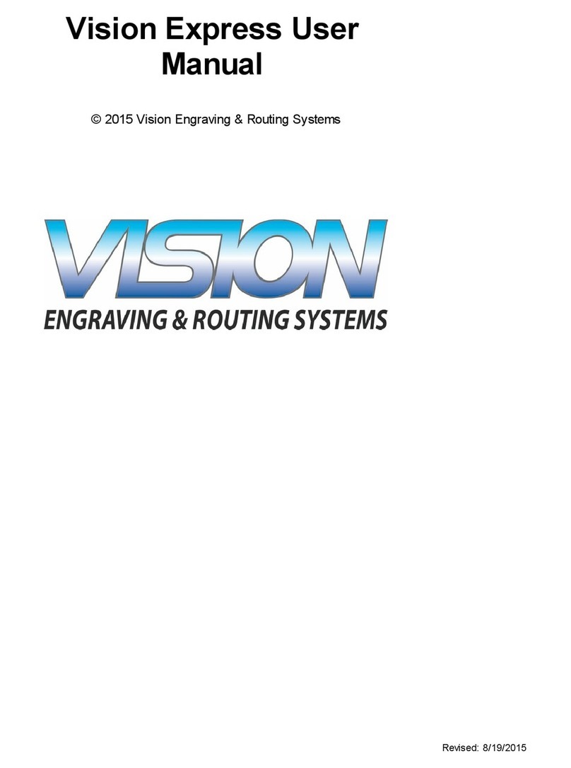Vision Engraving & Routing Systems Express user manual