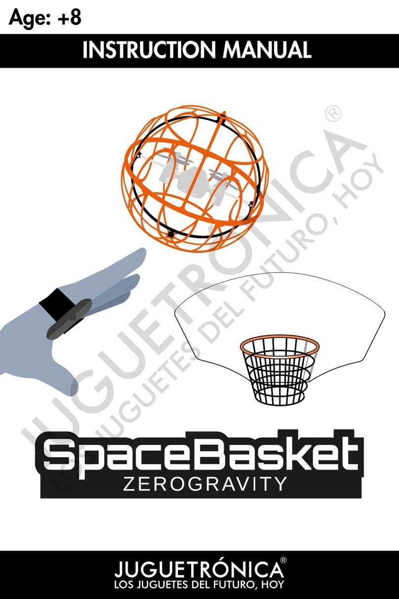 Juguetronica Space Basket Zero Gravity instruction manual