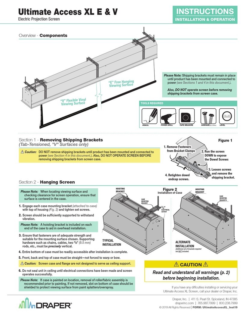 Draper Ultimate Access XL V User manual