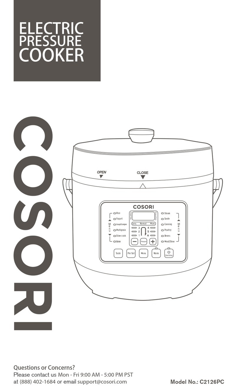 Cosori C2126-PC User manual